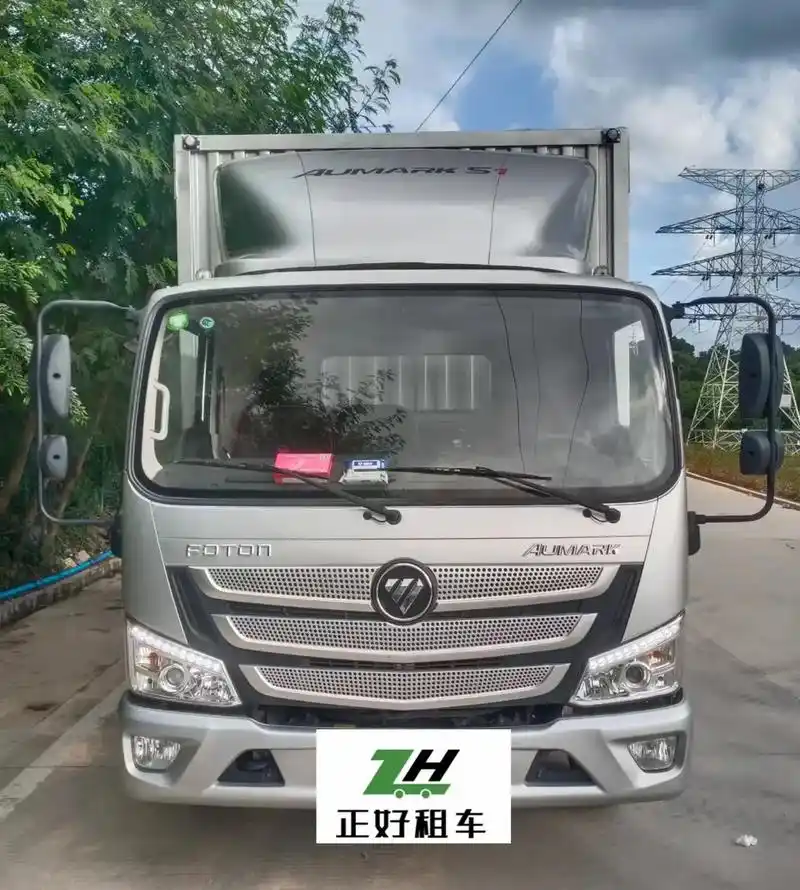 42米厢货带尾板福田欧马可出租