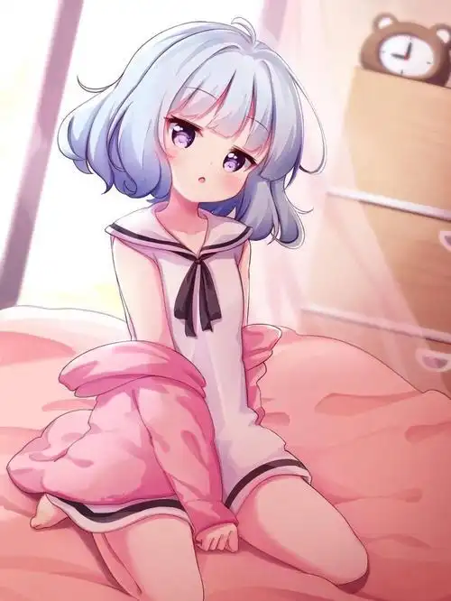 次元播报少女坐姿可可爱爱