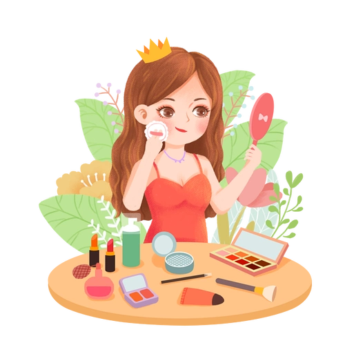 采于2020-11-05 11:08:32手绘 化妆material【png卡通素材】yuki洛雪