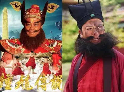 7版钟馗主演对比他老婆是赌王孙女而他被称史上最帅钟馗