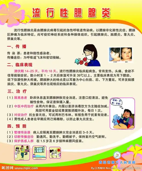 cmyk40共享分举报收藏立即下载关 键 词:流行性腮腺炎 治疗 传播 预