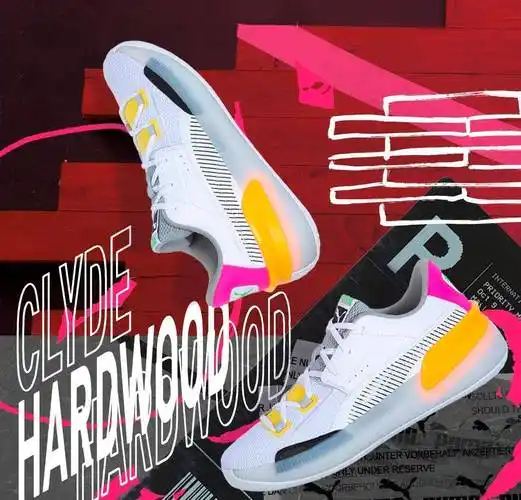 puma clyde hardwood retro 尽显现代与经典的跨世纪火花_篮球鞋_新秀