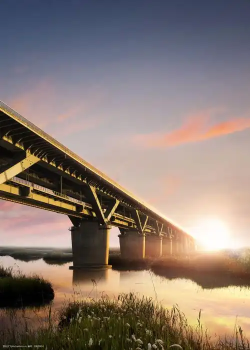 现代科技建设海报商业背景素材