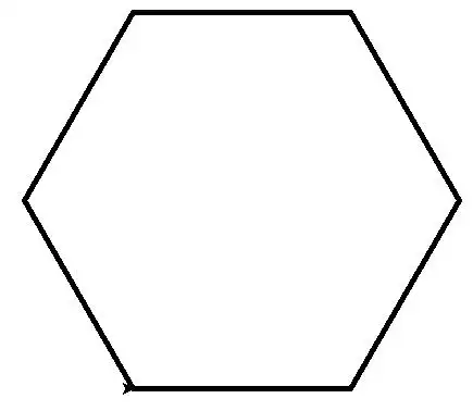 练习2python基本图形绘制第2周turtle六边形绘制