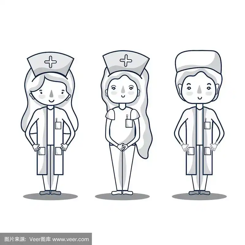 护士和专业医生
