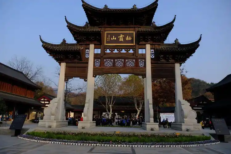 南京植物园,栖霞山红叶