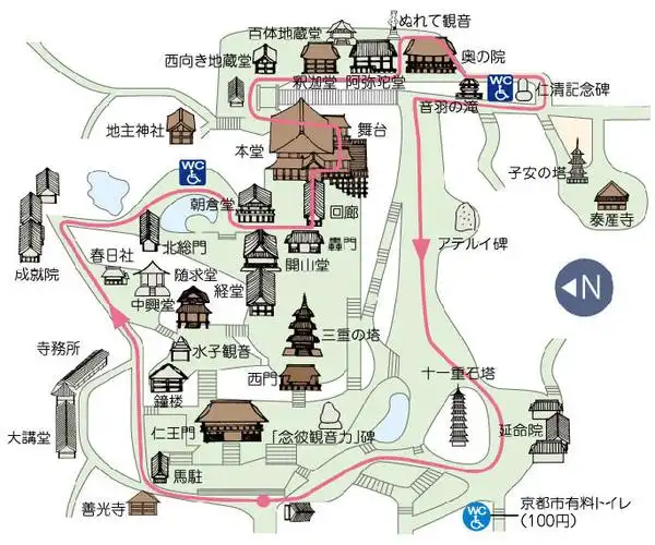 日本-京都-清水寺-赏枫-枫-红叶-旅游-旅行-景点-推荐-夜枫-音羽山