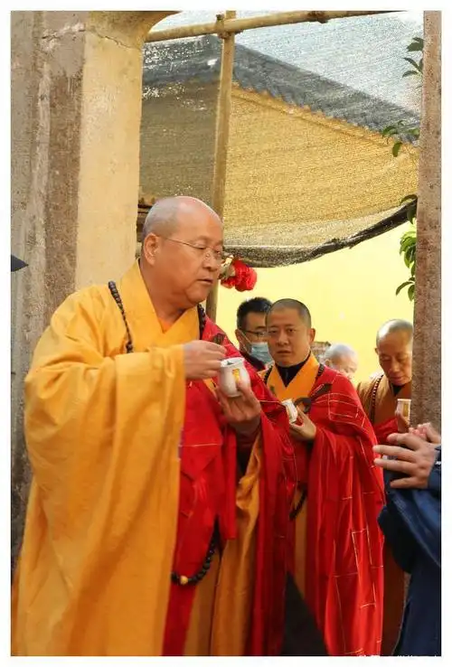 古刹重光,宝殿再立,九华山法华寺上梁仪式活动精彩瞬间实录_网易订阅