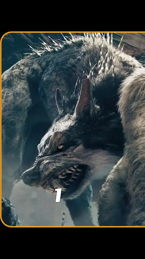 狂暴巨兽变异大猩猩大战巨狼