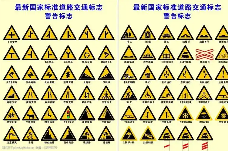 国家标准道路交通标志