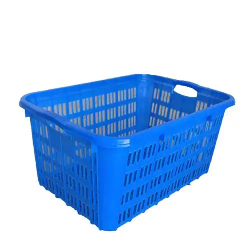 塑料周转筐物流运输箱加厚长方形水果蔬菜服装筐工业框子大号箩筐