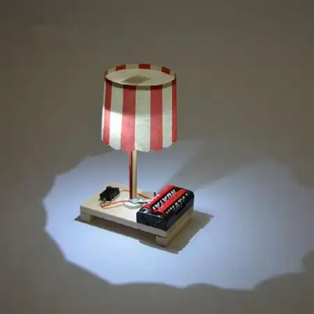 学生手工作业创意纸杯小台灯科技小制作diy材料科技发明科普 .