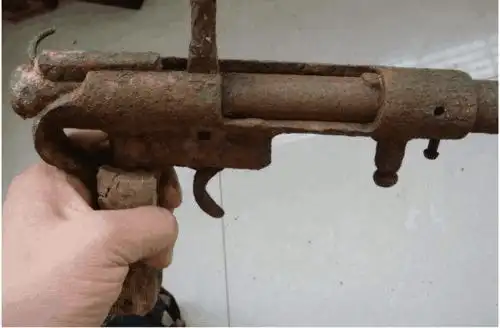 抗日剧中的"土枪",这种枪支是我国最早的枪支,主要是民兵使用