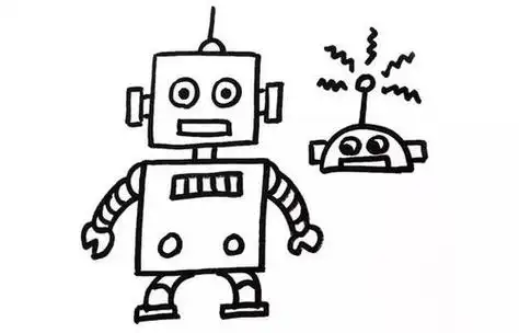 简单机器人设计简笔画