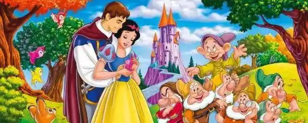 首先画出王子戴着王冠的脑袋,然后画上眼睛,鼻子等,下面绘出王子的