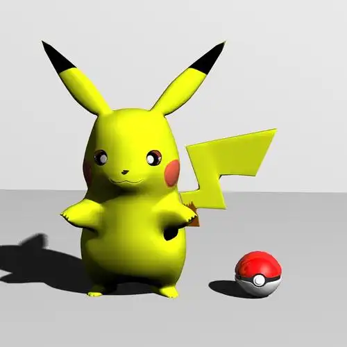 比卡丘三维|三维|动画/影视|jacky3362_原创作品-站酷zcool