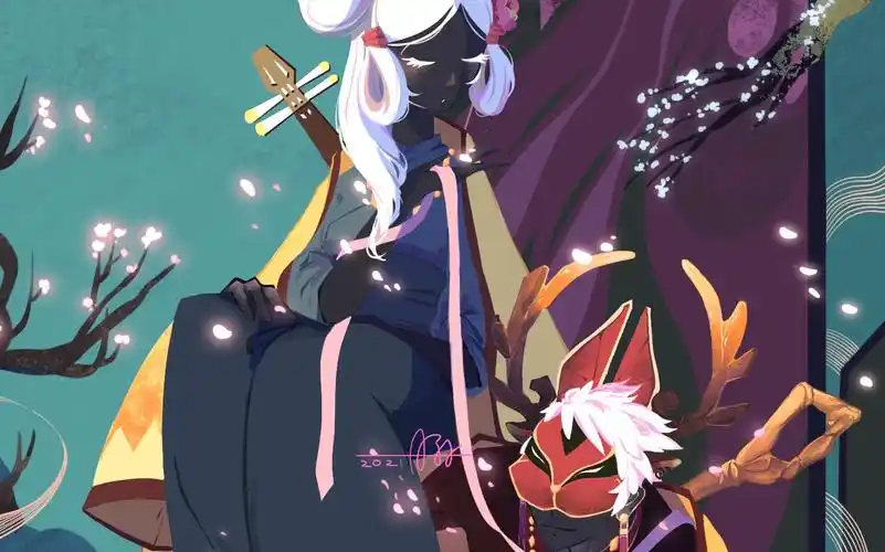 光遇插画同人郡主兔子共赏春日郡主的心思我怎会不懂78