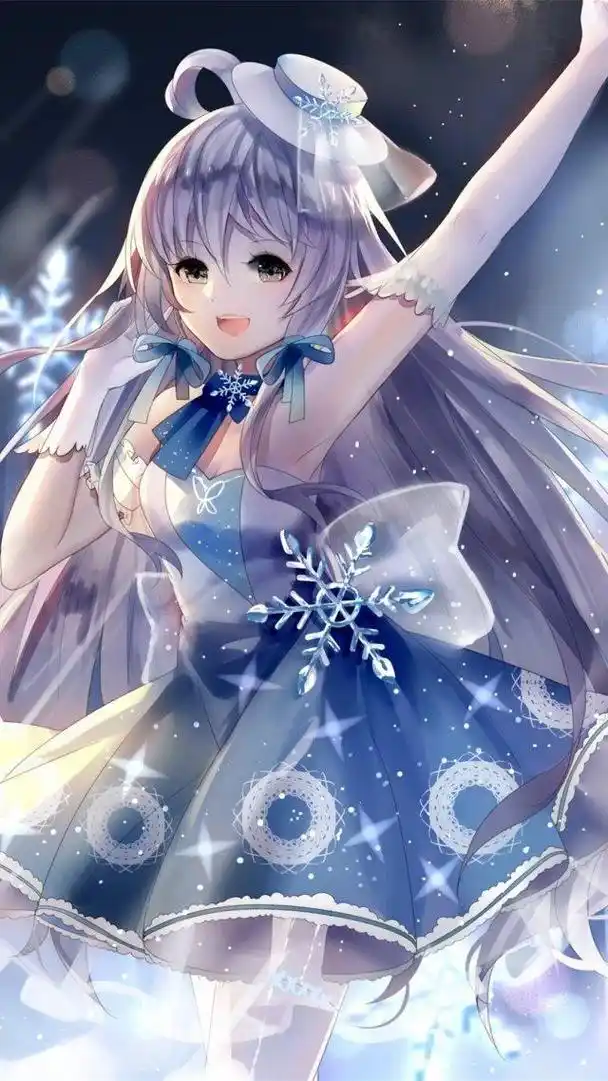 二次元卡通可爱动漫女孩壁纸高清图片