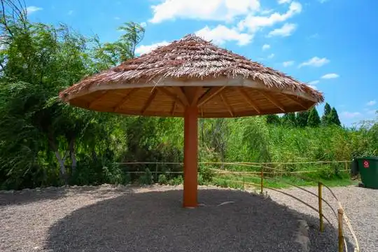 茅草亭图片