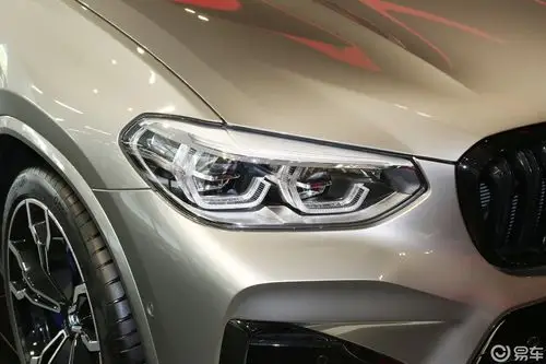 【宝马x3 m2019款x3 m 雷霆版大灯侧45度俯拍汽车图片-汽车图片大全】