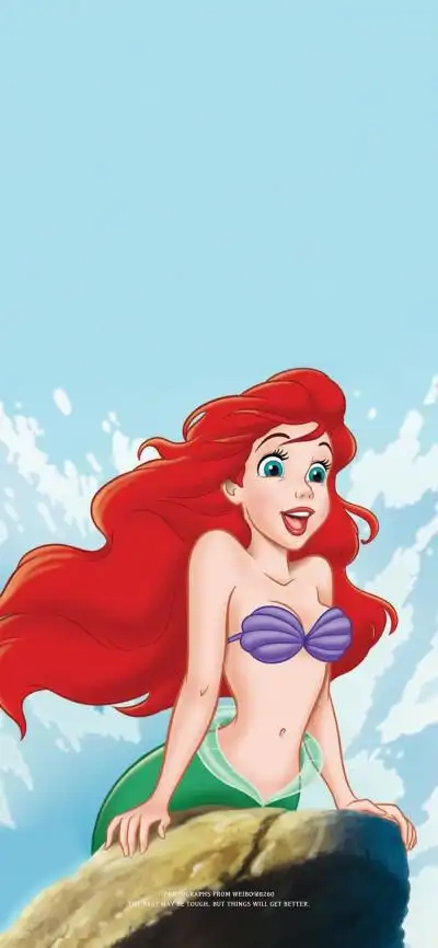 小美人鱼壁纸迪士尼