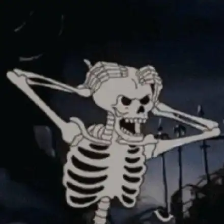 骷髅抱头惊讶表情_抱头_骷髅_惊讶表情