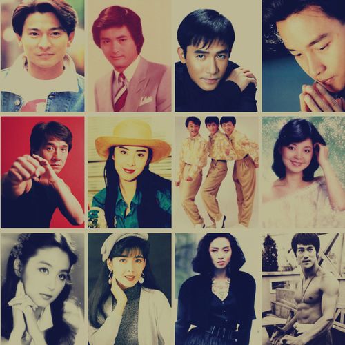 港台老电影明星港风海报复古怀旧香港7090后80年代旧画装饰画挂画