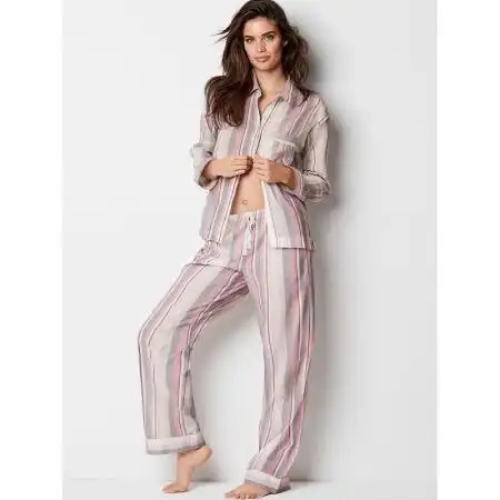 全球购维多利亚的秘密 victorias secret 女士睡衣套装轻量棉居家服