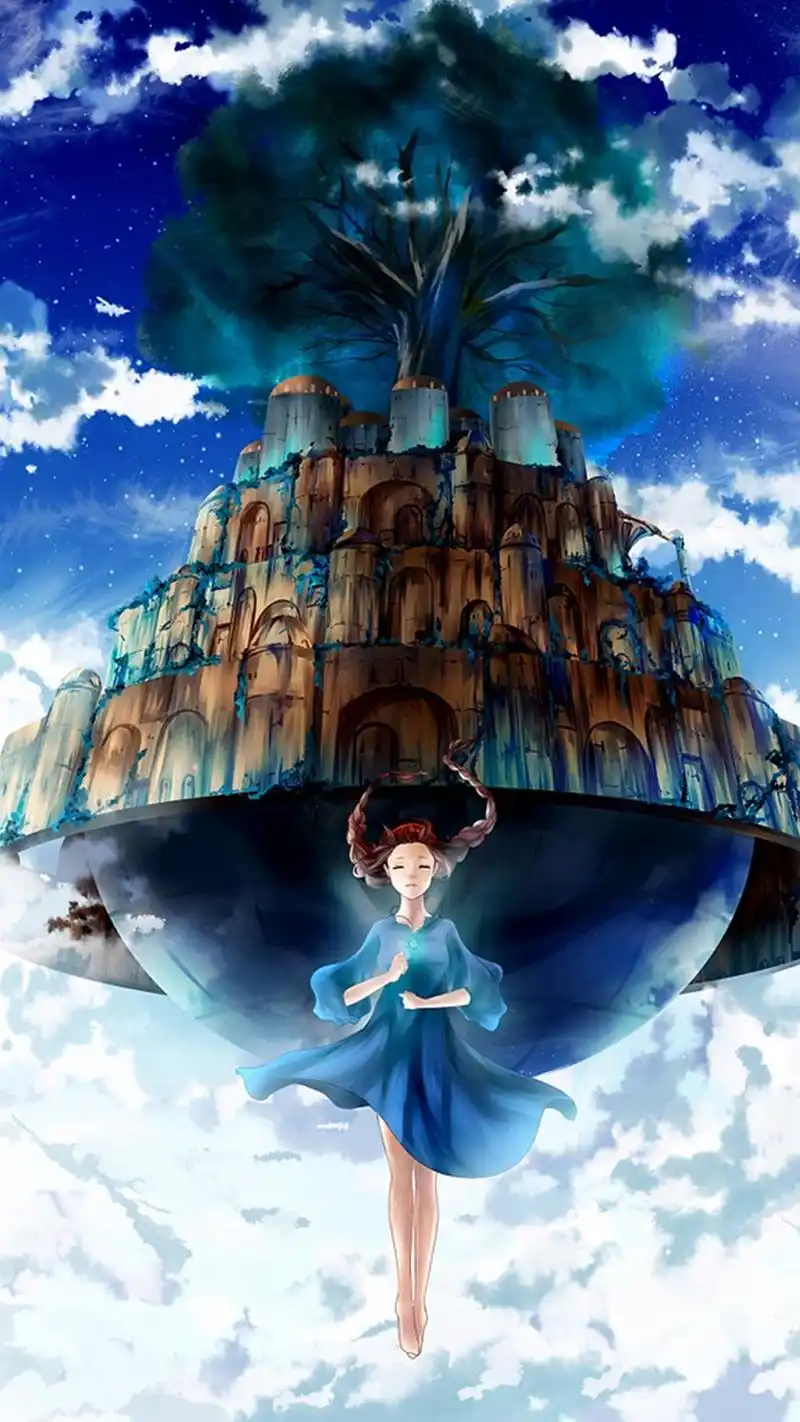 宫崎骏"天空之城"高清手机壁纸