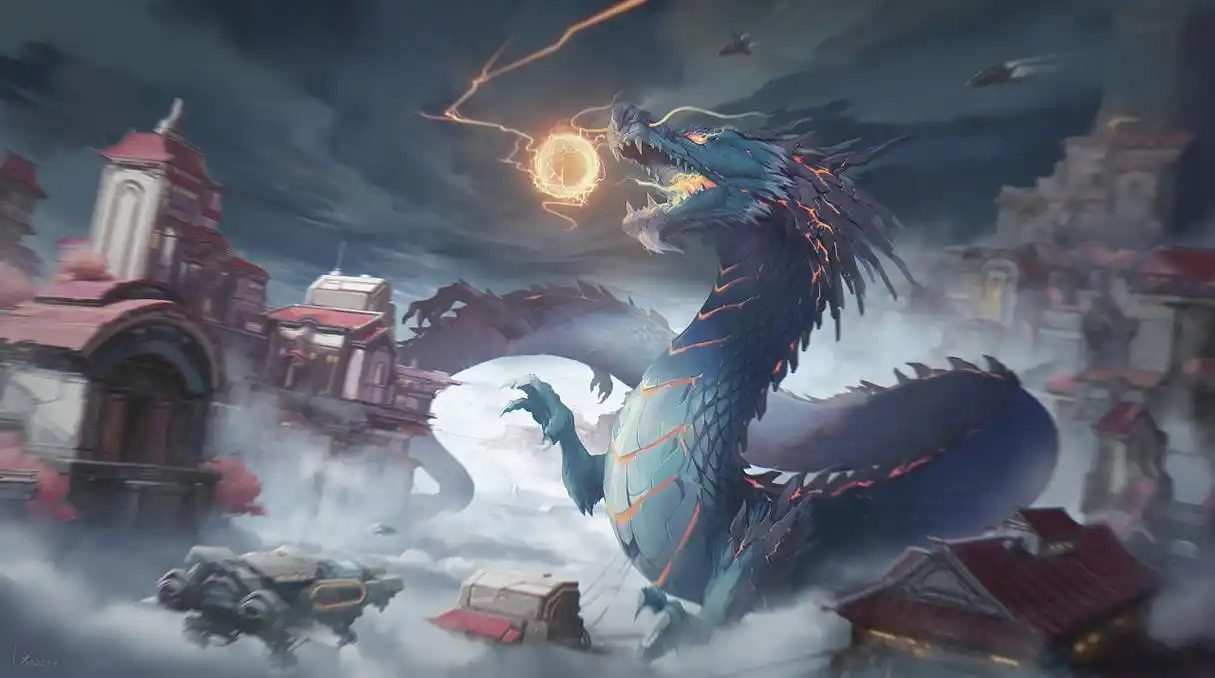 四大神兽青龙玄武