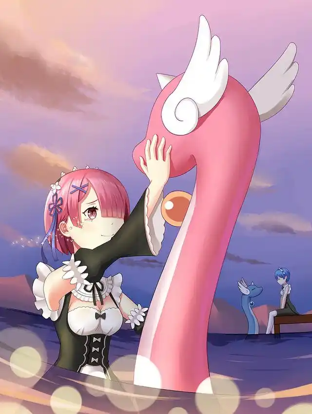 从零开始的异世界生活,傲慢不逊的毒舌姐姐拉姆美图