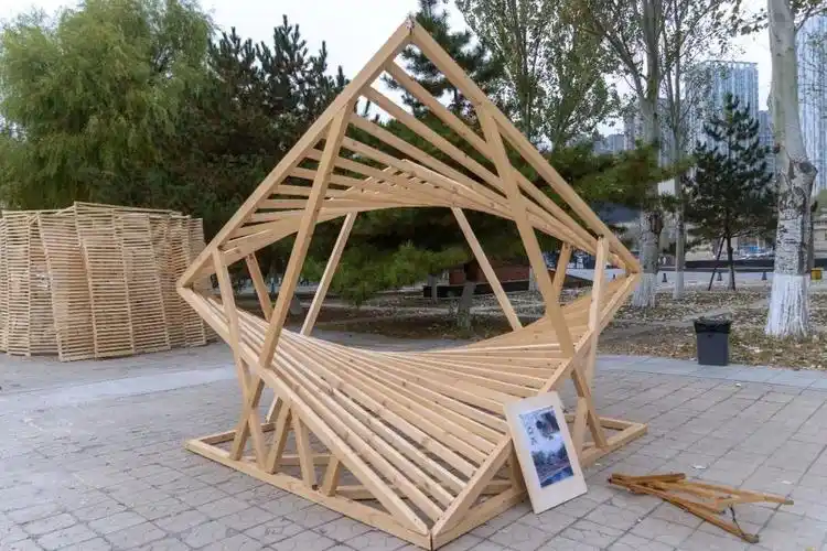 木憩搭建节暨辽宁省大学生实体搭建竞赛在我校举办