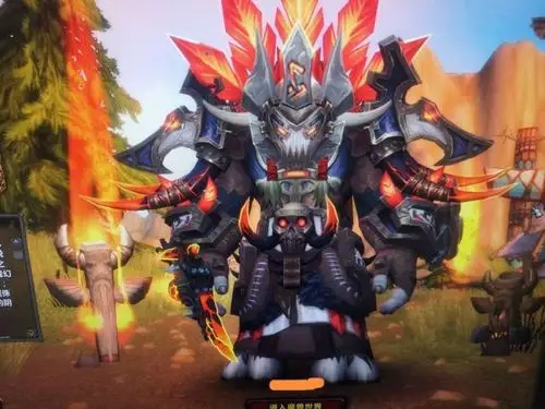 大佬们什么职业的牛头人幻化起来比较好看