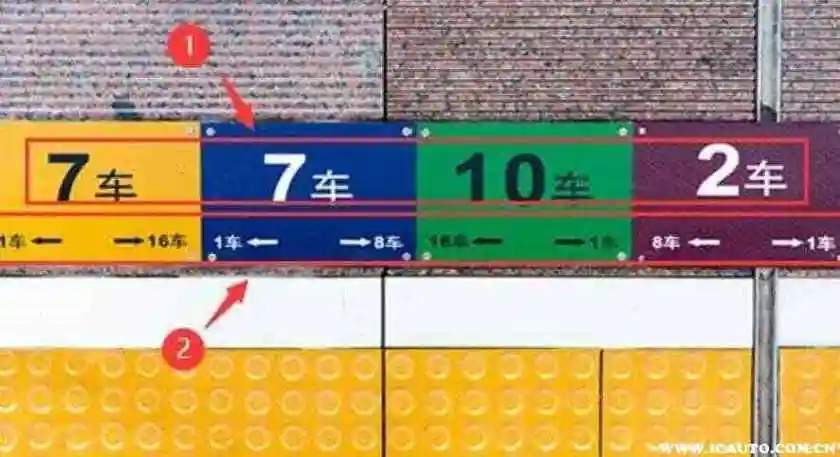 高铁地标颜色怎么看