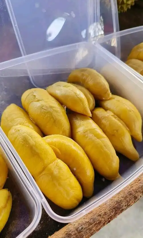 猫山王榴莲以其浓郁的香味,浓厚的果肉和甜美的