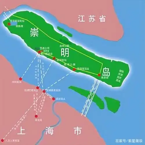 中国第三大岛崇明岛,为何不全部划给上海?