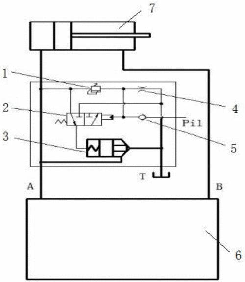挖掘机油缸用回油卸荷阀制造技术