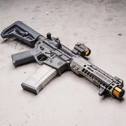 满屏的骚气加装了slr家配件的枪械美图欣赏