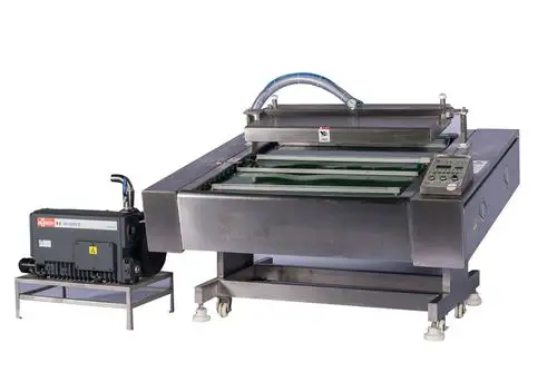 大米杂粮滚动式真空包装机