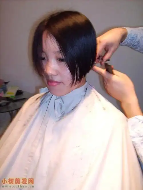 漂亮bob剪发过程照片(7)(小树171#)