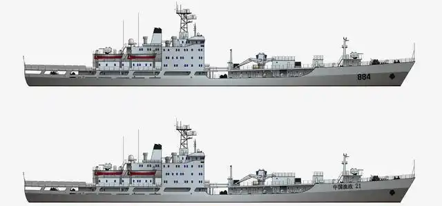 "洞庭湖","镜泊湖",撑起岛礁补给线的第一代专用补给舰_腾讯新闻