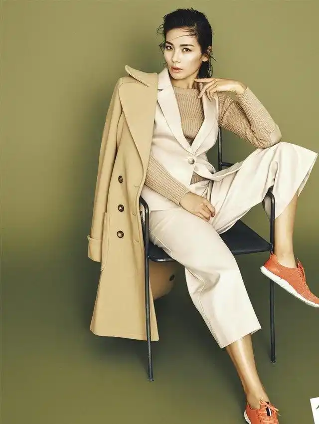 贤妻良母女神刘涛,穿上男人装变身都市精英