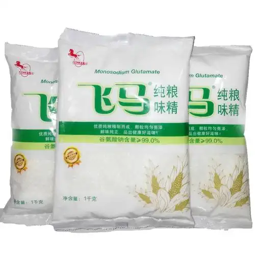 批发纯粮大飞马味精1kg 鲜味纯正 无盐味精 调味食品