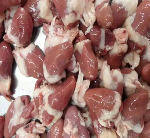 加工生产优质特级鲜鸡心 冷冻鸡心 绿色食品安全放心