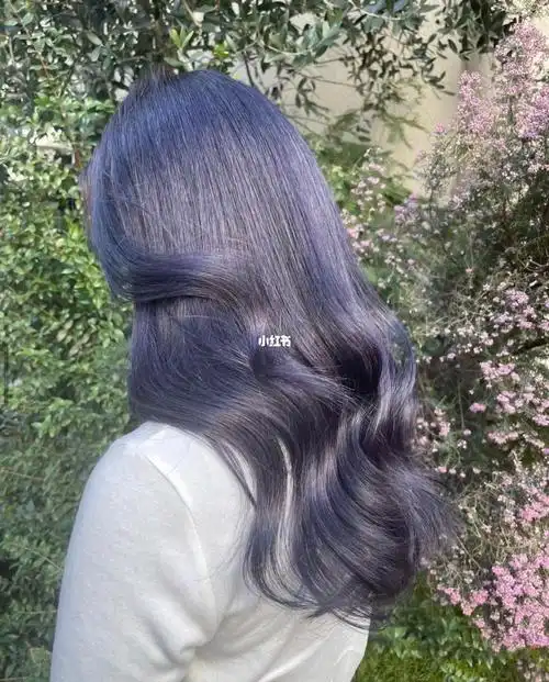 超级显白显年轻的蓝紫色发色推荐!90注意:不用漂!