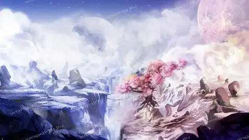 王情久的作品-游戏登陆界面背景 - 米画师