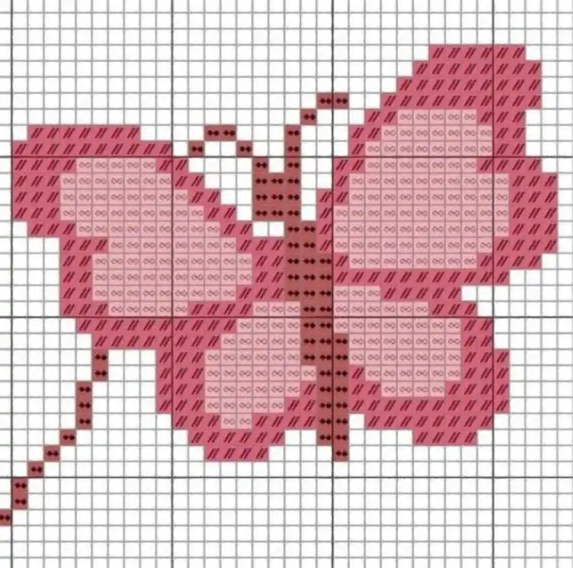 【像素】编织图案和刺绣元素的像素画 #编织# #手工编织# #像素画