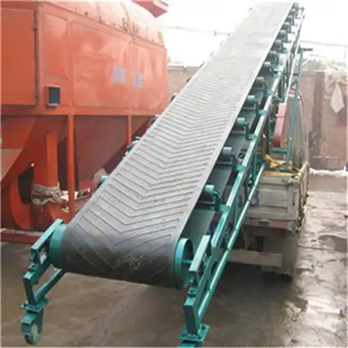 混泥土v型槽输送机,带式输.