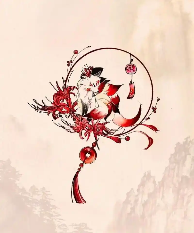 彼岸花.今日手稿推送 8折#曼珠沙华彼岸花 #纹身手稿 - 抖音