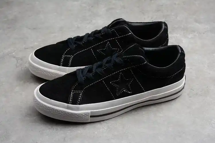 匡威 低帮 一星 黑163247c 男女鞋